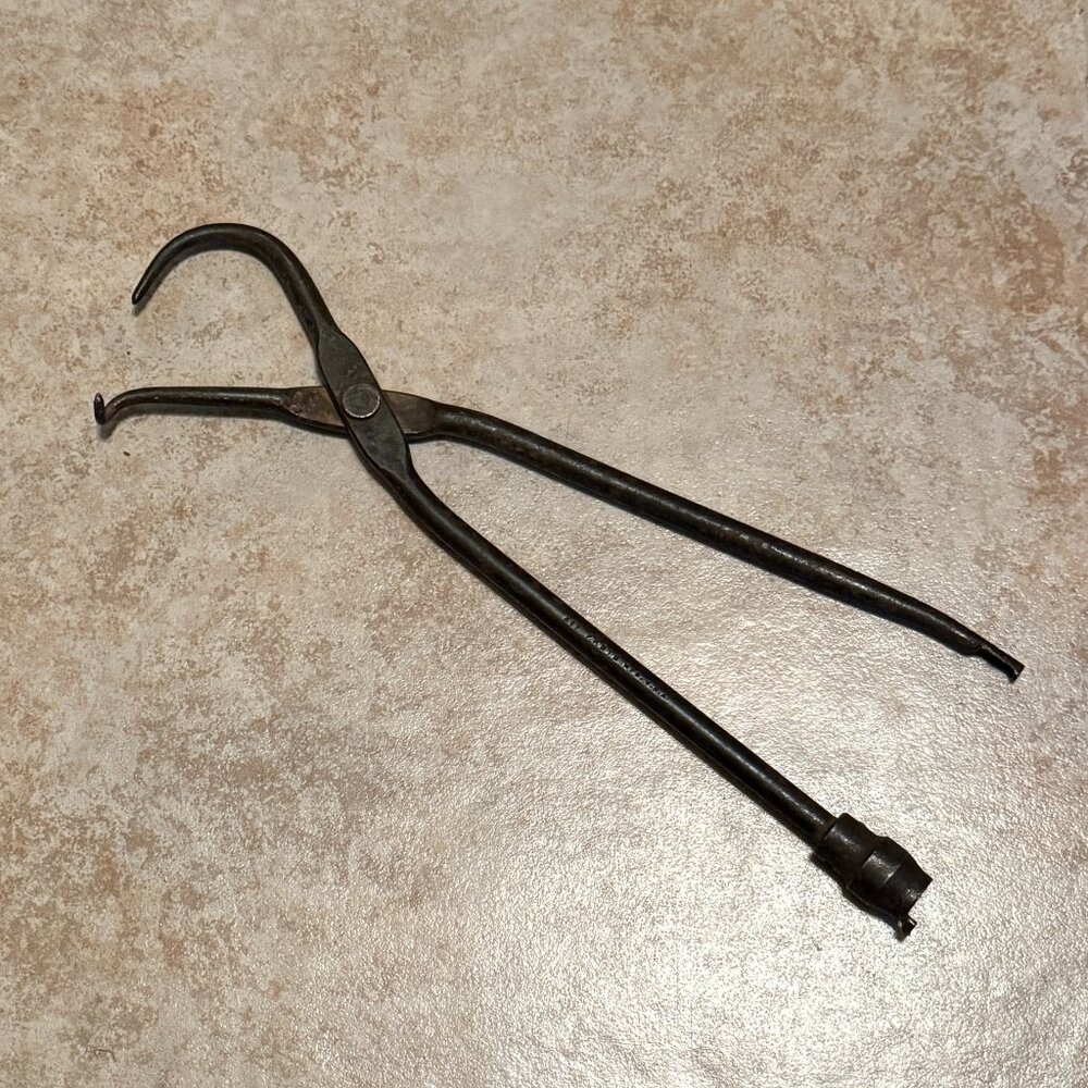Vintage PROTO TOOLS No. 217 Brake Spring Pliers Drum Tool Made in USA (162)